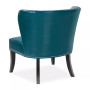 Janie Faux Leather Accent Chair