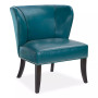 Janie Faux Leather Accent Chair