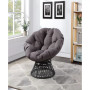 Papasan Accent Chair