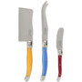 Laguiole 3-Pc. Multi-color Cheese Set
