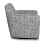 CLOSEOUT! Jordani 33" Fabric Swivel Accent Chair, Created for Macy's
