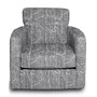 CLOSEOUT! Jordani 33" Fabric Swivel Accent Chair, Created for Macy's