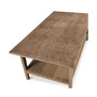 Milani 47" Solid Mango Rectangular Cocktail Table