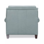 Marick 41" Leather Roll Arm Chair, Created for Macy's