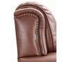 Marick 41" Leather Roll Arm Chair, Created for Macy's