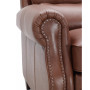 Marick 41" Leather Roll Arm Chair, Created for Macy's