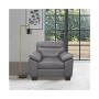 White Label Croydon 42" Leather Accent Chair