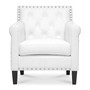 Antonia Faux Leather Accent Chair