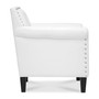 Antonia Faux Leather Accent Chair