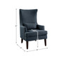 White Label Ceylon 30" Accent Wingback Chair