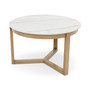 Reid Outdoor Nesting Porcelain Top Coffee Tables (30" + 23"), Created for Macy's