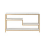 Mathis 55" Wide Metal Rectangular Console Table