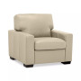 Ennia 36" Leather Armchair, Created for Macy's