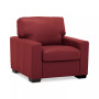 Ennia 36" Leather Armchair, Created for Macy's