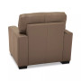 Ennia 36" Leather Armchair, Created for Macy's