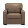 Ennia 36" Leather Armchair, Created for Macy's