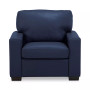 Ennia 36" Leather Armchair, Created for Macy's