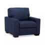 Ennia 36" Leather Armchair, Created for Macy's