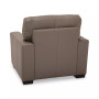 Ennia 36" Leather Armchair, Created for Macy's