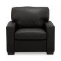 Ennia 36" Leather Armchair, Created for Macy's