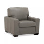 Ennia 36" Leather Armchair, Created for Macy's