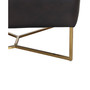 CLOSEOUT! Trentley Leather Accent Scoop Chair