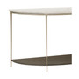 Drew & Jonathan Boulevard Stone Top Console Table
