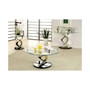 Marisa Glass Top Console Table