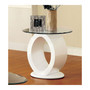 Mason White End Table