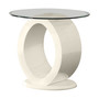 Mason White End Table