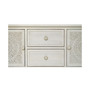 Antiqued Carved Console Table