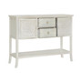 Antiqued Carved Console Table