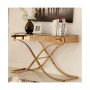 Xander Mirrored Console Table