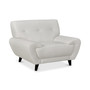 Lanz 45" Leather Chair, Created for Macy's