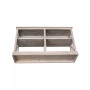 Hampton Sofa Server Table with Shelves