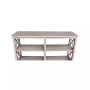 Hampton Sofa Server Table with Shelves