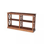Hampton Sofa Server Table with Shelves