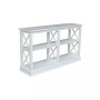 Hampton Sofa Server Table with Shelves