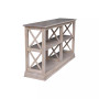 Hampton Sofa Server Table with Shelves