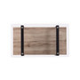 Oran Farmhouse Cocktail Table with Shelf