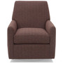 Eliqueen 31" Fabric Swivel Glider, Created for Macy's