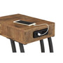 Sutton Industrial One-drawer Accent Table