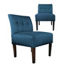 Samantha Button Tufted Upholstered Accent Chair