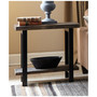 Pomona Metal and Reclaimed Wood End Table