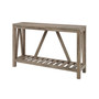 52" Modern Farmhouse Entryway Table