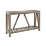 52" Modern Farmhouse Entryway Table