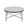 Carlo Round Coffee Table with Marble Top
