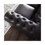 Alexandon Leather Chesterfield Chair