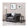 Alexandon Leather Chesterfield Chair
