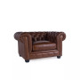 Alexandon Leather Chesterfield Chair